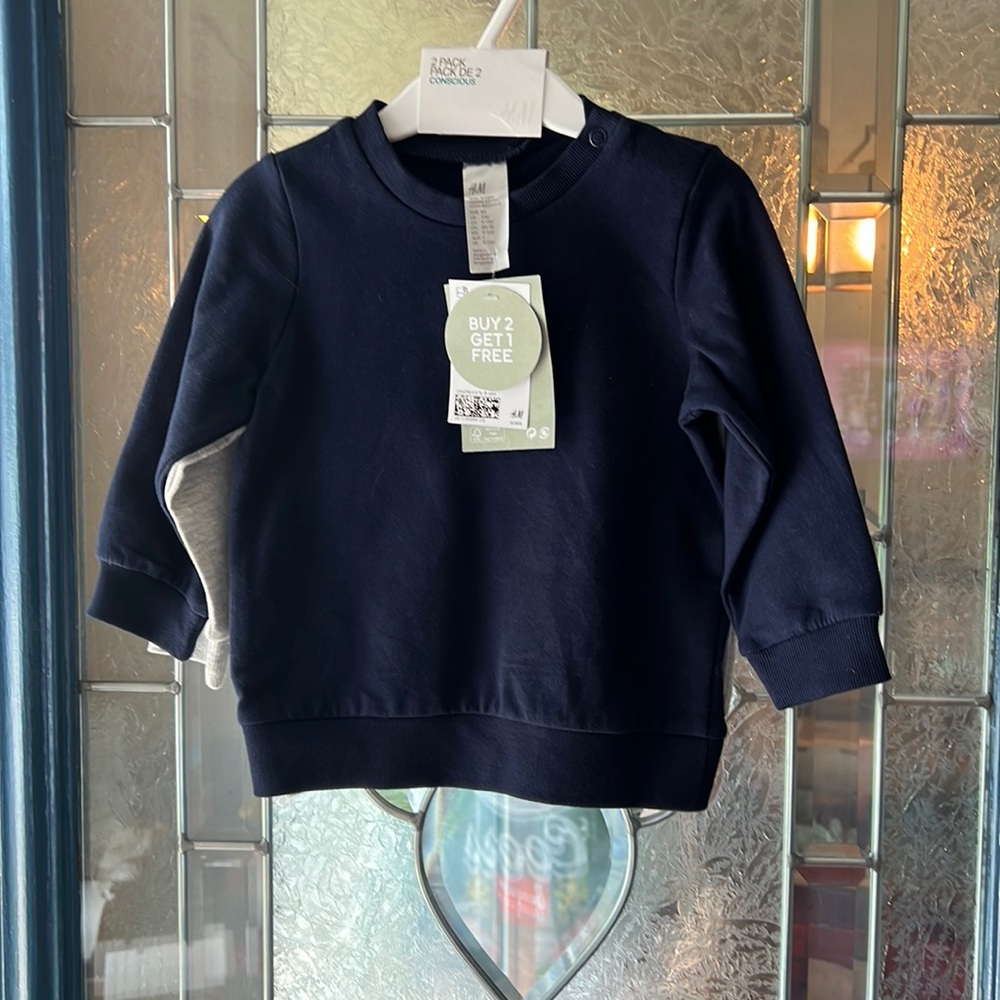 2 pack H&M sweatshirts